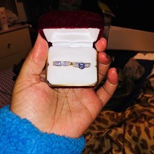 Women wedding bands set